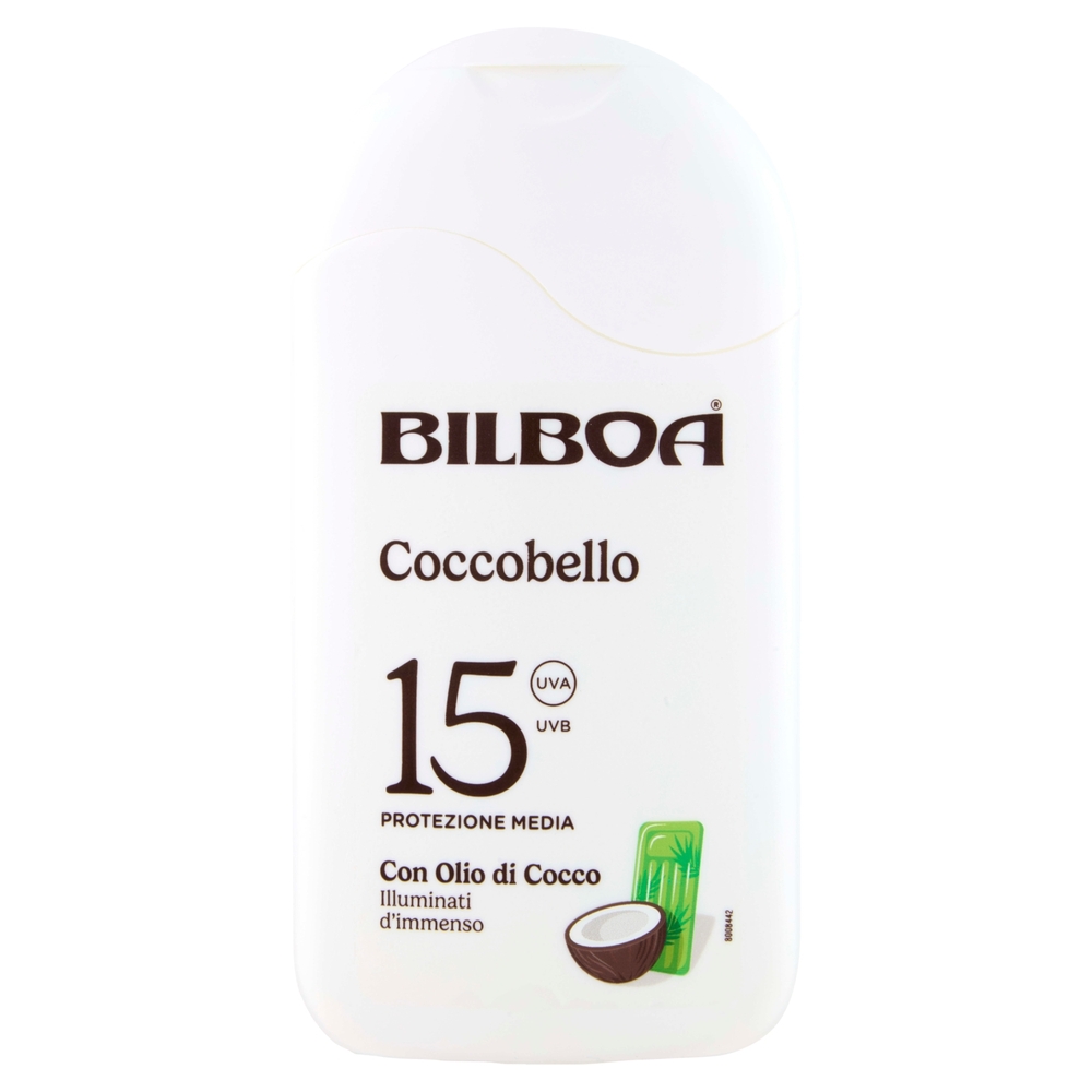 Bilboa Coccobello 15 Protezione Media con Olio di Cocco 200 ml